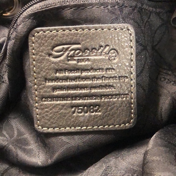 Fossil Leather Hobo Bag #75082 - Picture 6 of 6